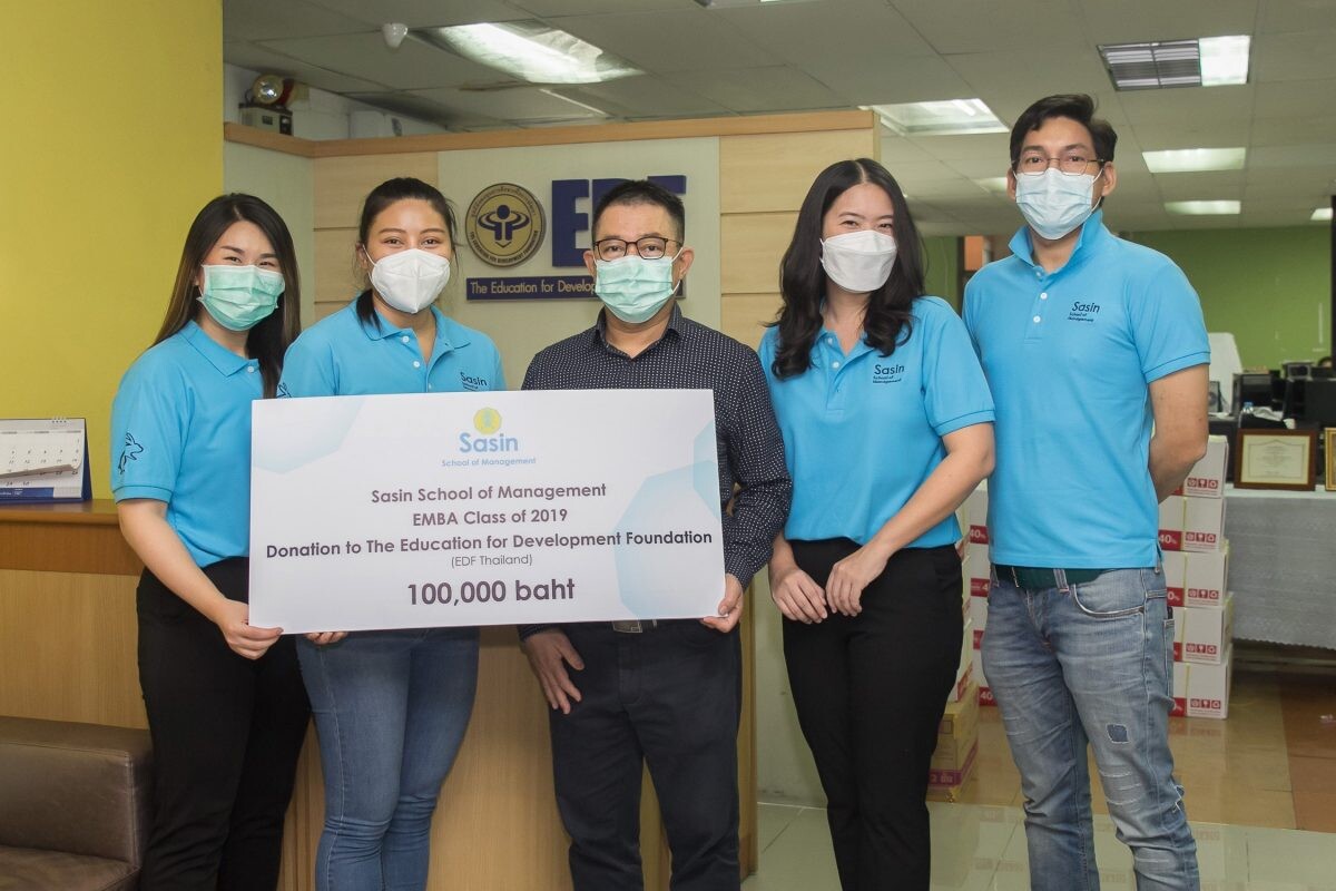 EDF Foundation receives support for Thai needy students' education
