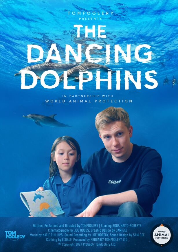 องค์กรพิทักษ์สัตว์แห่งโลกร่วมกับนักกวีหนุ่มชื่อดัง Tomfoolery เผยบทกวี 'Dancing Dolphins' เนื่องในวันมหาสมุทรโลก