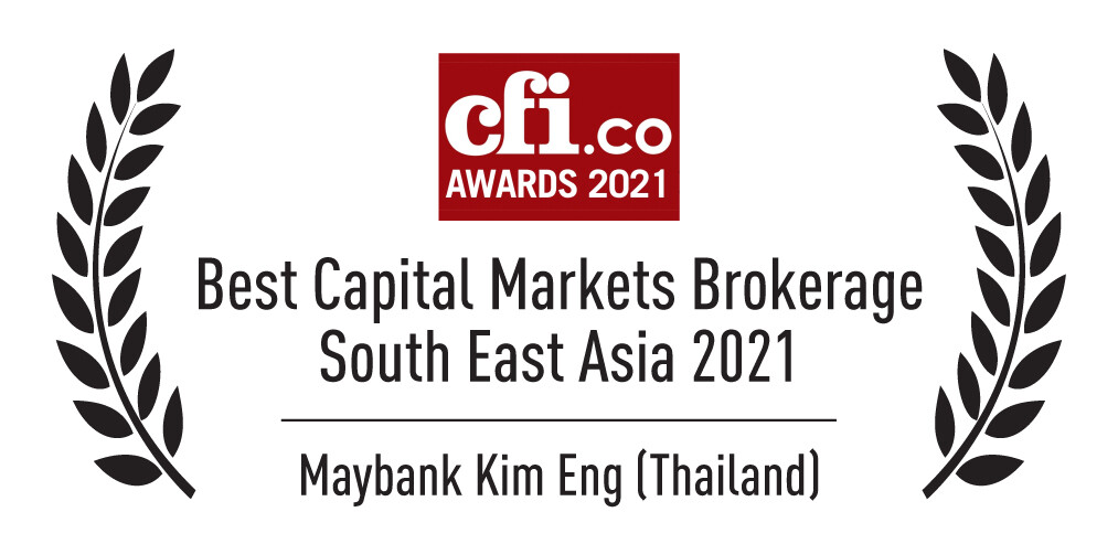 เมย์แบงก์ กิมเอ็ง รับรางวัล Best Capital Markets Brokerage South East Asia 2021