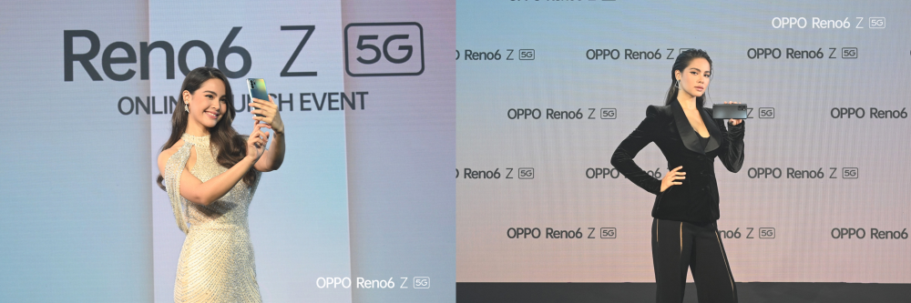 ออปโป้ ลุยกระตุ้นตลาดกลางปี เปิดตัว "OPPO Reno6 Z 5G" สมาร์ทโฟนรุ่นล่าสุด  คว้า "ญาญ่า-อุรัสยา" ขึ้นแท่นพรีเซ็นเตอร์ ปลุกกระแสการถ่ายภาพและวิดีโอพอร์ตเทรต