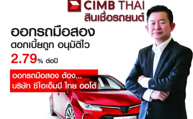 CIMB THAI Auto ช่วยลูกค้าฝ่าโควิด