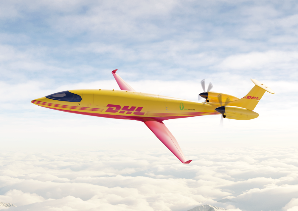 ดีเอชแอล เอ๊กซ์เพรส บุกเบิกการบินอย่างยั่งยืน ร่วมมือกับ Eviation สั่งซื้อเครื่องบินไฟฟ้าเพื่อการขนส่งสินค้าครั้งแรกในโลก