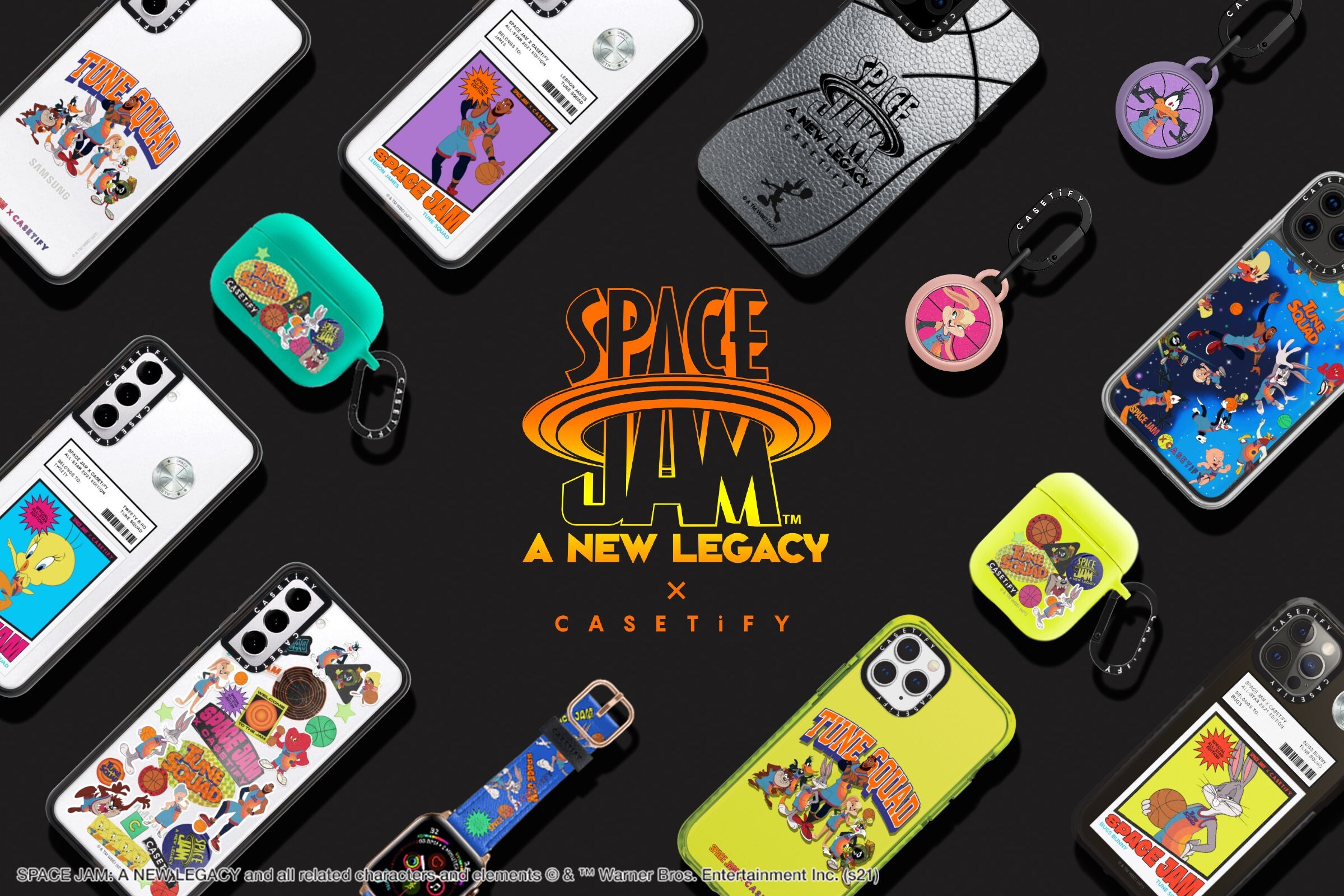 CASETiFY Invites Fans to Join the Tune Squad with New "Space Jam: A New Legacy" Collection