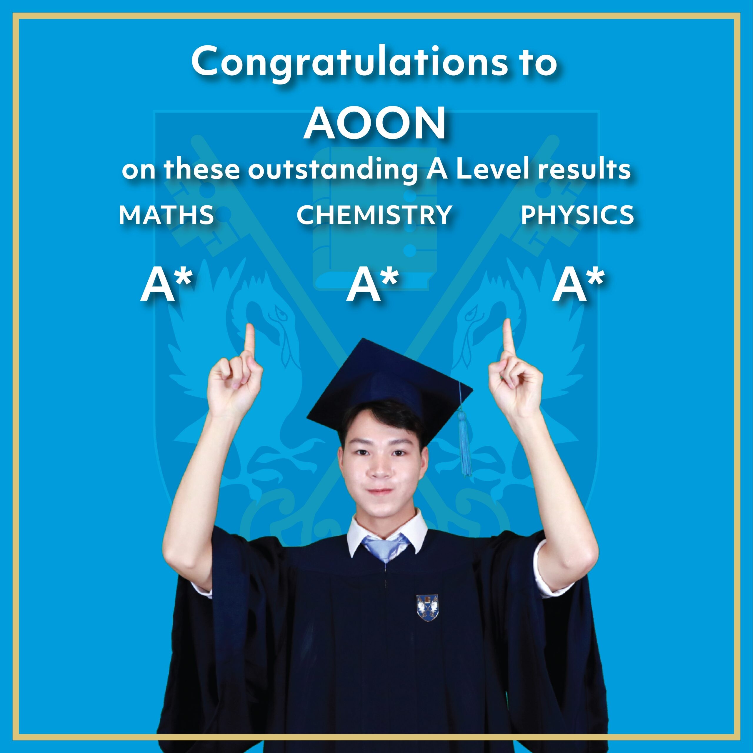 นักเรียนโรงเรียนนานาชาติ ไบรท์ตัน คอลเลจ กรุงเทพฯ  ทำผลสอบคะแนน A Level สูงสุดในประเทศไทย