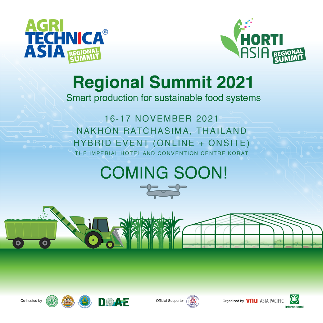 AGRITECHNICA ASIA & HORTI ASIA Regional Summit: Smart production for sustainable food systems