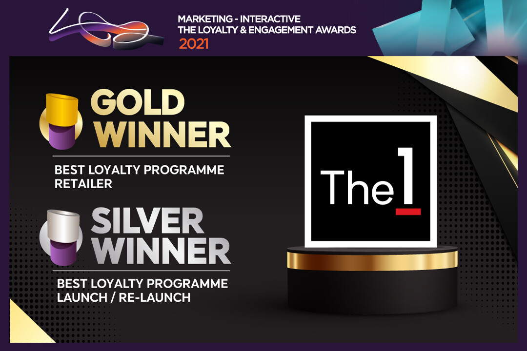 "The 1" คว้า 2 รางวัลยอดเยี่ยม จากเวทีระดับภูมิภาคเอเชียแปซิฟิก  The Loyalty & Engagement Awards 2021