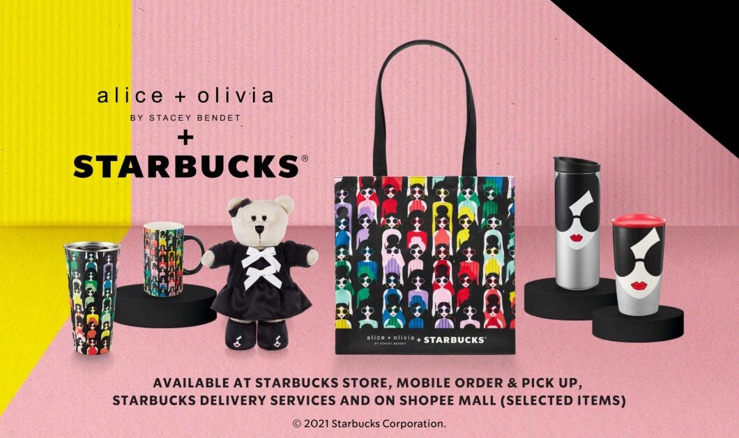 Starbucks(R) x alice + olivia คอลเลคชั่นสุดชิค พร้อมกลับมาเติมสีสันให้ทุกวันของคุณอีกครั้ง