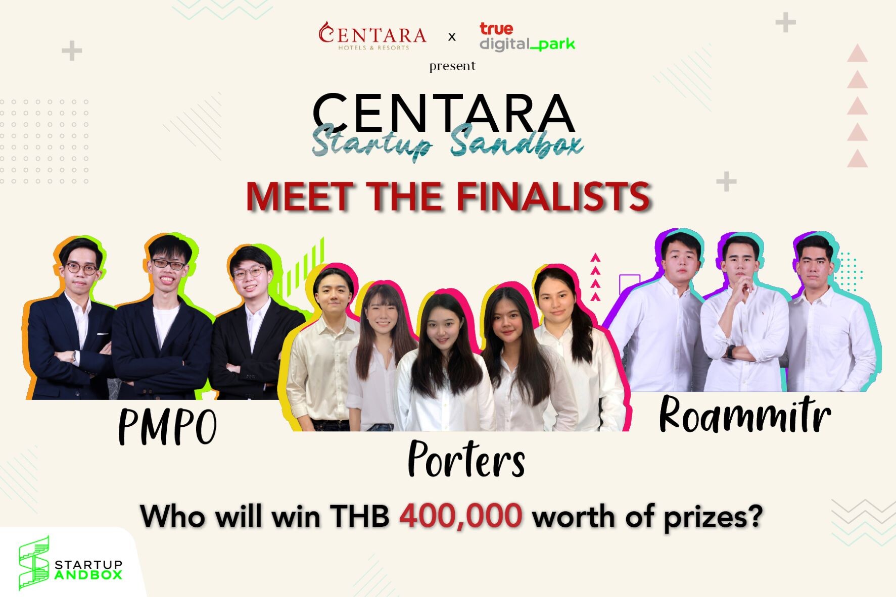 Centara Reveals Final Three Teams in The Running to Win Inaugural Start-up Competition