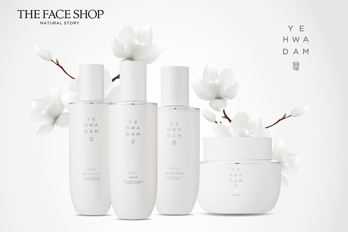 THE FACE SHOP แนะนำ YEHWADAM Jeju Magnolia Pure Brightening มอบความกระจ่างใสอย่างล้ำลึก ผิวเรียบเนียน ฉ่ำวาว  ด้วยพลังจากดอกแมกโนเลีย โสมขาว และไข่มุก