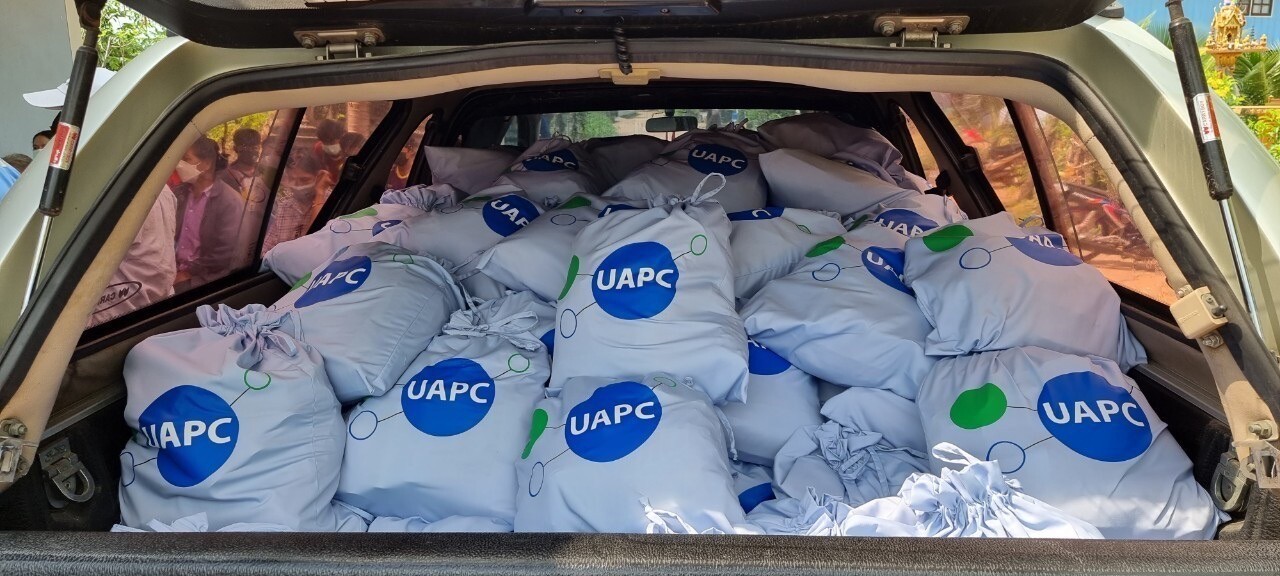 UAPC ในเครือ UAC Global มอบถึงยังชีพสู้โควิด