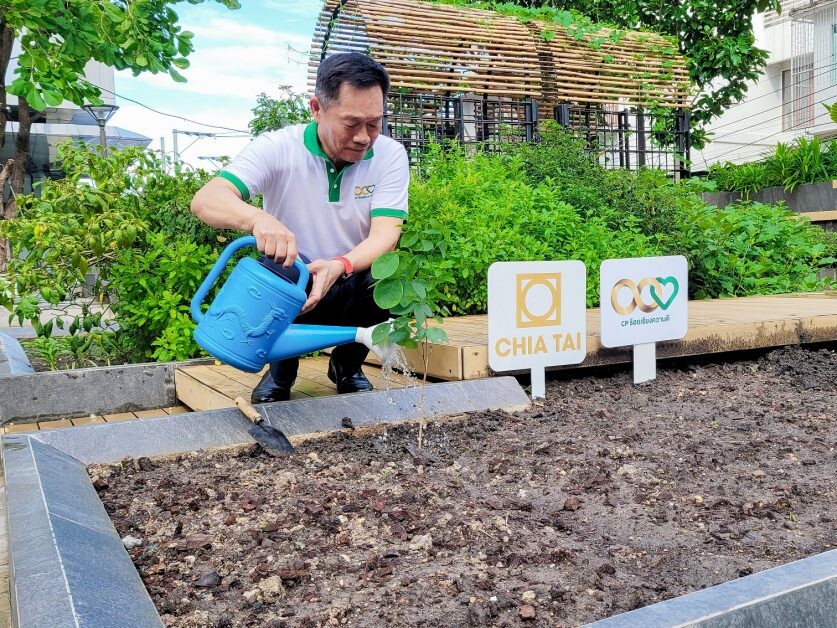 Chia Tai Plants Trees in Support of "CP 100 Save the World" Project  To Increase Green Spaces and Reduce Global Warming