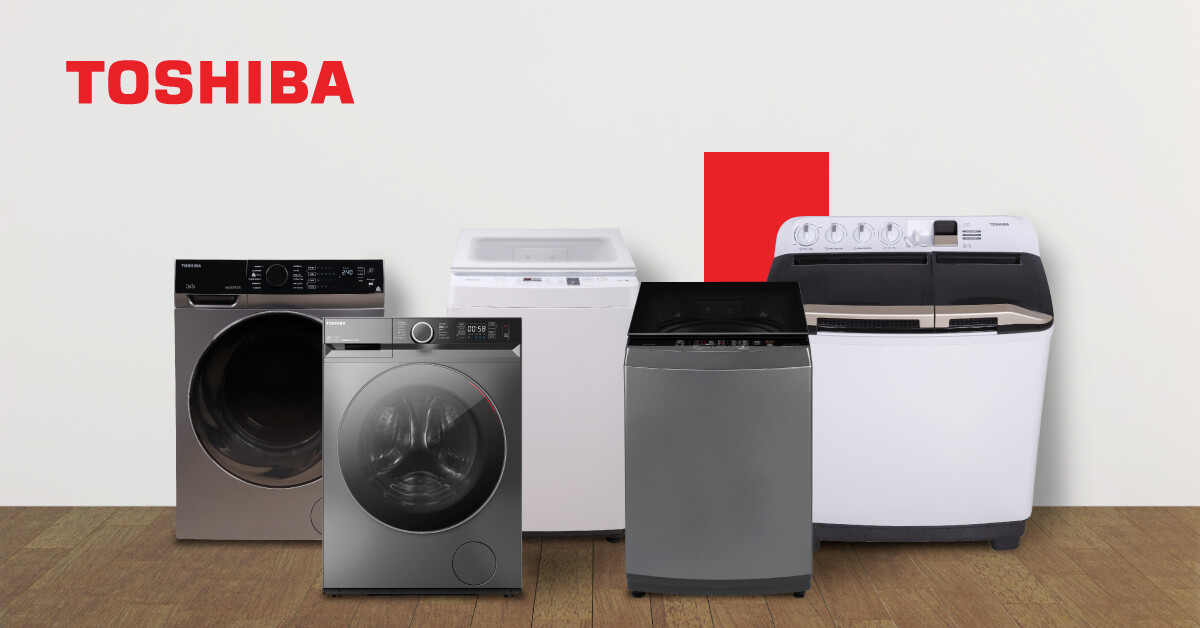 โตชิบาสยายปีกเครื่องซักผ้า เพิ่มไลน์อัพใหม่ หลังโตต่อเนื่องกว่า 30% ขึ้นเป็น Top3