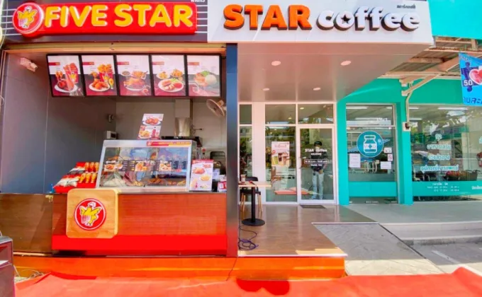 FIVE STAR-STAR coffee ขยายสาขาทั่วไทย