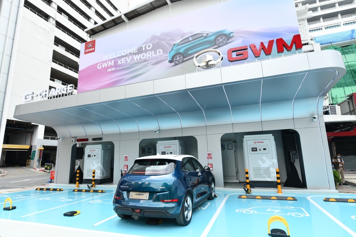 เกรท วอลล์ มอเตอร์ เปิดตัว G-Charge Supercharging Station นำร่องสถานี Fast Charge สาธารณะสำหรับรถไฟฟ้าพร้อมระบบโซลาร์ในประเทศไทย ตอกย้ำการเป็น xEV Leader