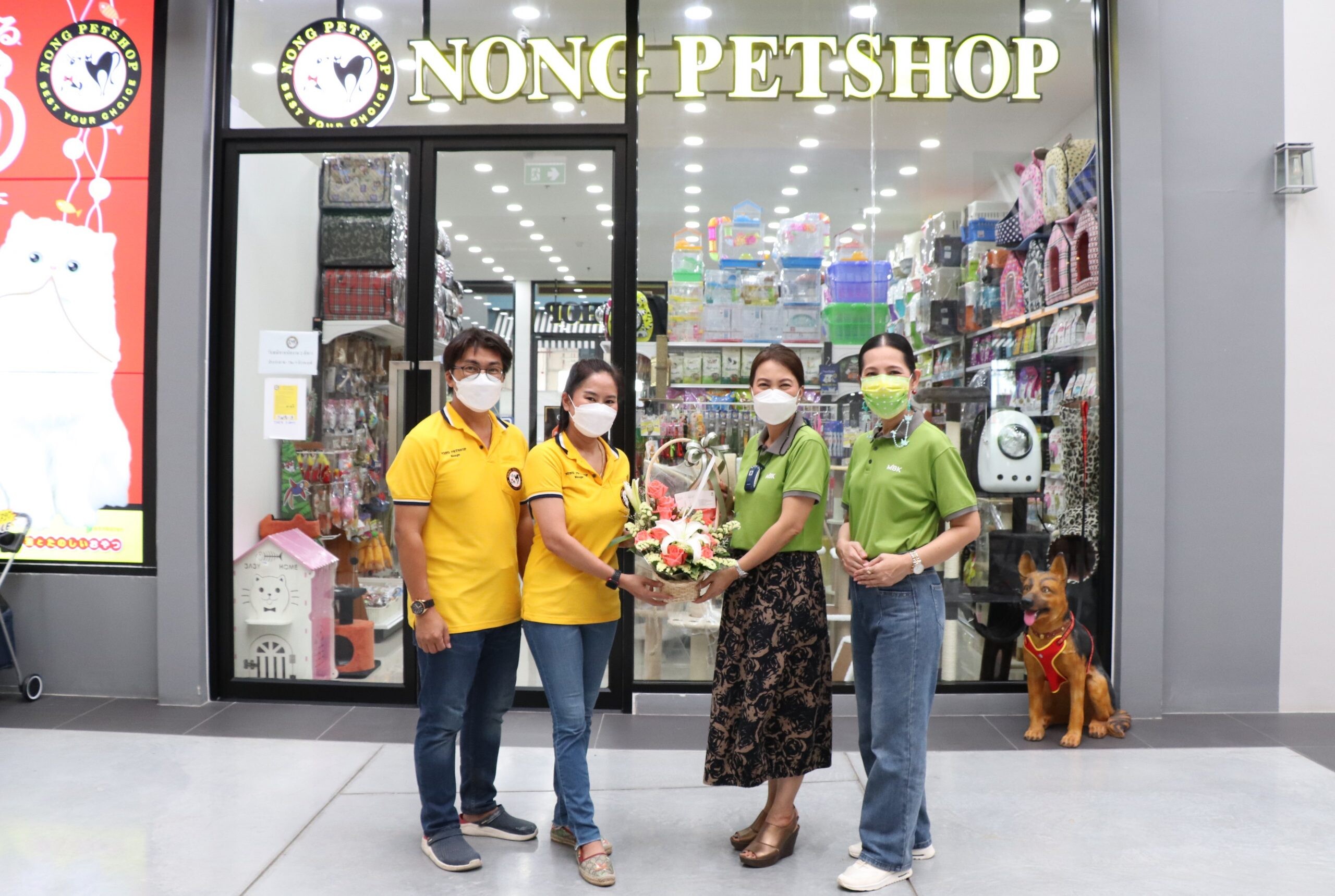 เดอะไนน์ เซ็นเตอร์ ติวานนท์ ต้อนรับ NONG PETSHOP เสริมทัพร้านค้าและบริการเพื่อสัตว์เลี้ยงตัวโปรดของทุกคน