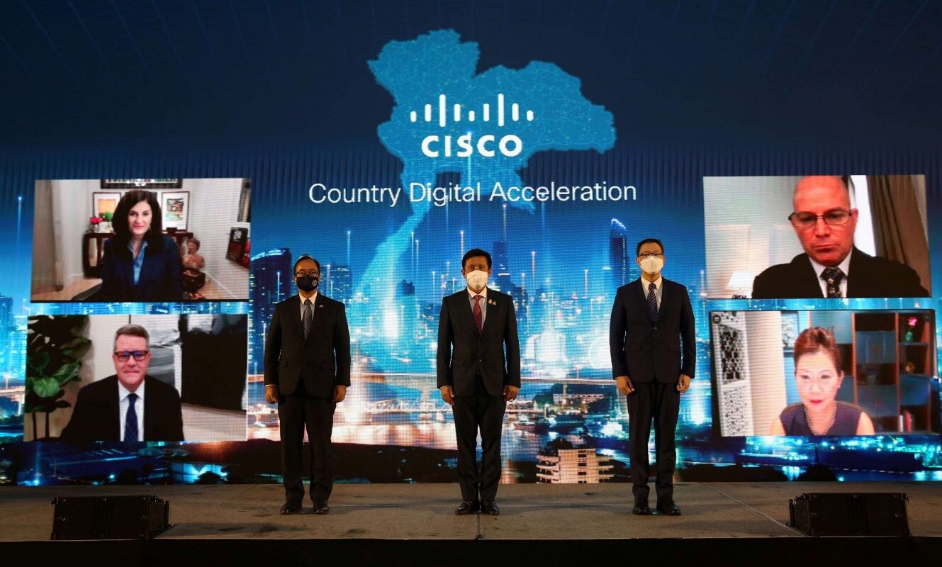 ซิสโก้เปิดตัว "โครงการขับเคลื่อนการพัฒนาดิจิทัล" (Cisco's Country Digital Acceleration: CDA) ในประเทศไทย