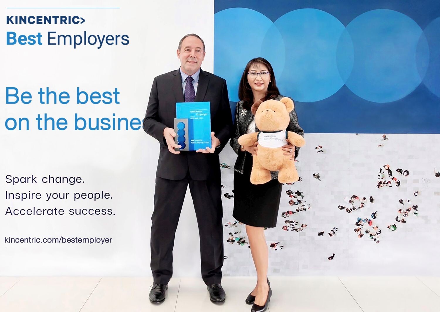 AXA Thailand General Insurance Honored with Best Employers Thailand 2021 from Kincentric