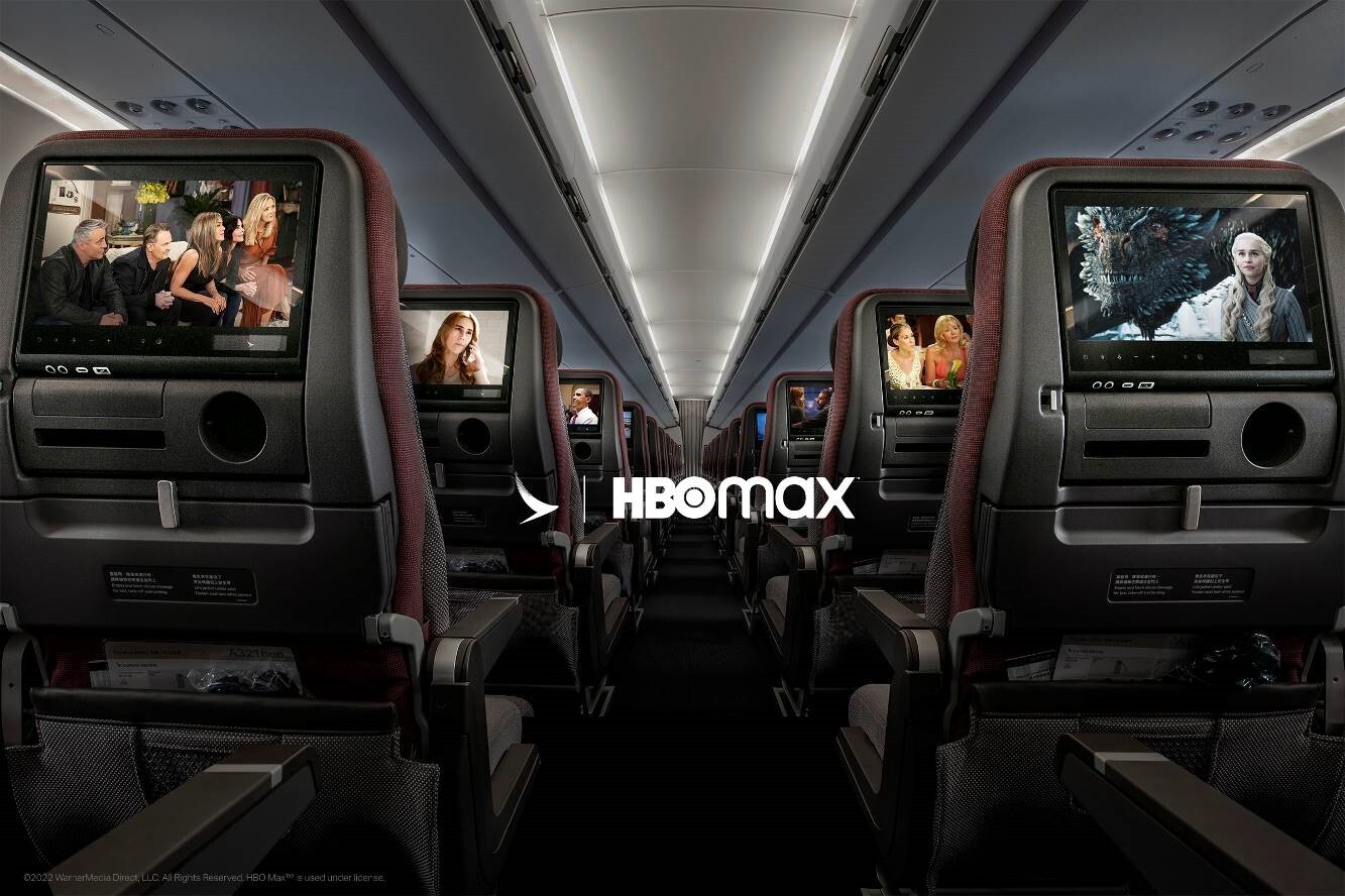 สายการบินแรกในเอเชีย คาเธ่ย์ แปซิฟิคนำ HBO Max มาให้คุณดูทุกที่นั่ง