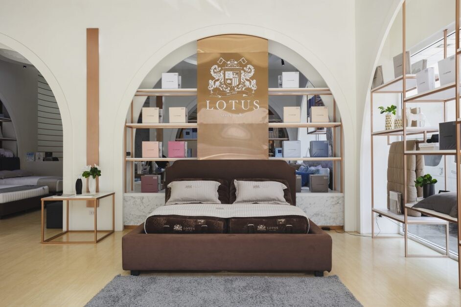 Lotus Sleep Studio โชว์รูมที่นอนสุดหรู บนถนนราชเทวี  คัดสรรผลิตภัณฑ์คุณภาพจากทั่วโลก เพื่อมอบคุณภาพการนอนหลับที่ดีสำหรับทุกคน