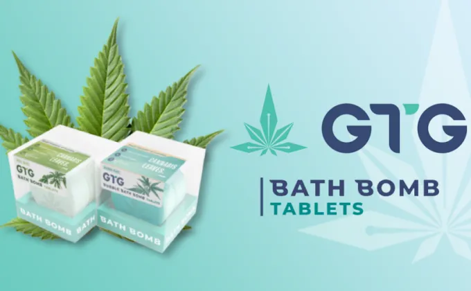 GTG เปิดตัว Bath Bomb จากพืชใบกัญชา