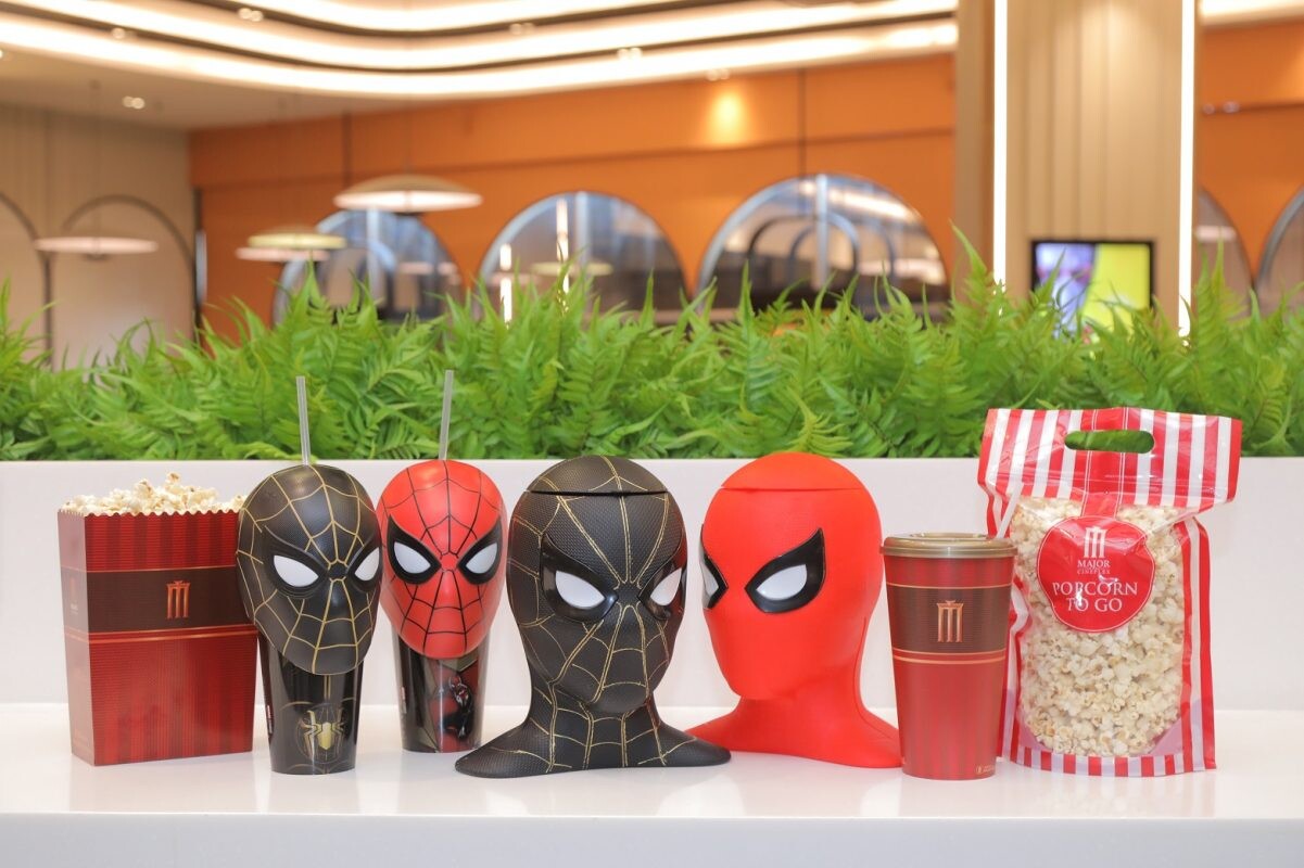 เมเจอร์ ซีนีเพล็กซ์ กรุ้ป แนะนำ Special Bucket Set ที่คนรักซุปเปอร์ฮีโร่ไม่ควรพลาด!! "Spiderman Bucket Set และ Spiderman Topper Cup Set"