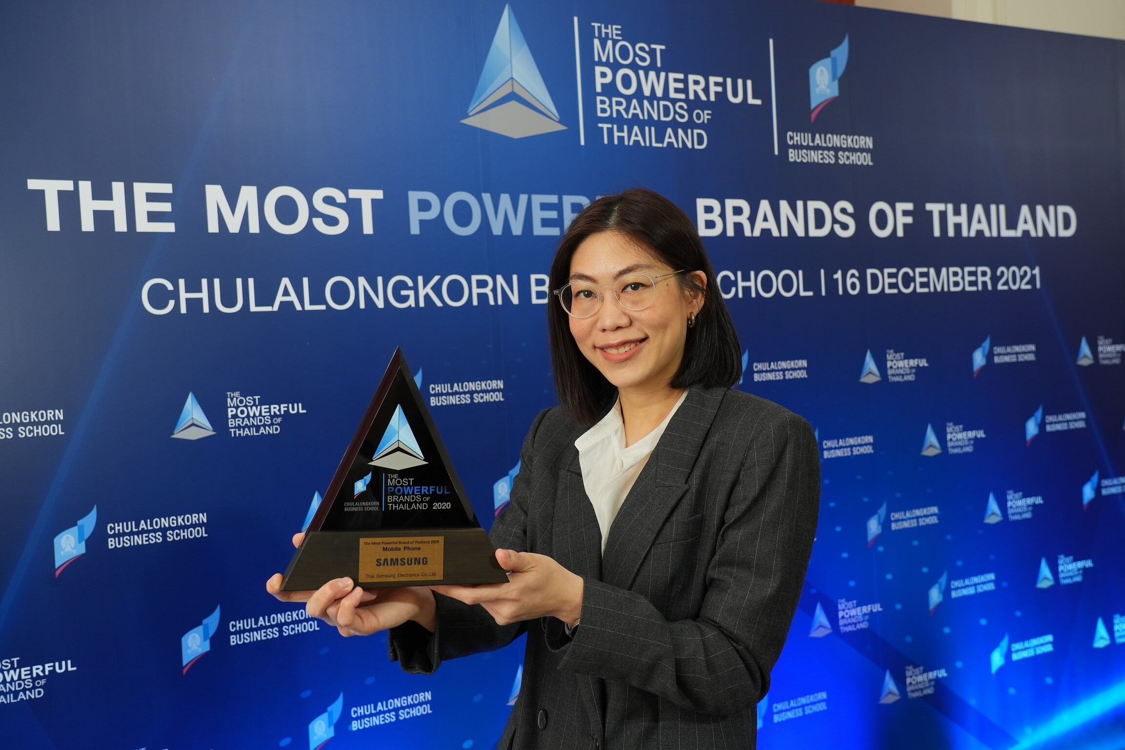ซัมซุง คว้ารางวัลแบรนด์ที่ทรงพลังที่สุดในประเทศไทย ต่อเนื่องเป็นปีที่ 5 จากภาควิชาการตลาด คณะพาณิชยศาสตร์และการบัญชี จุฬาฯ