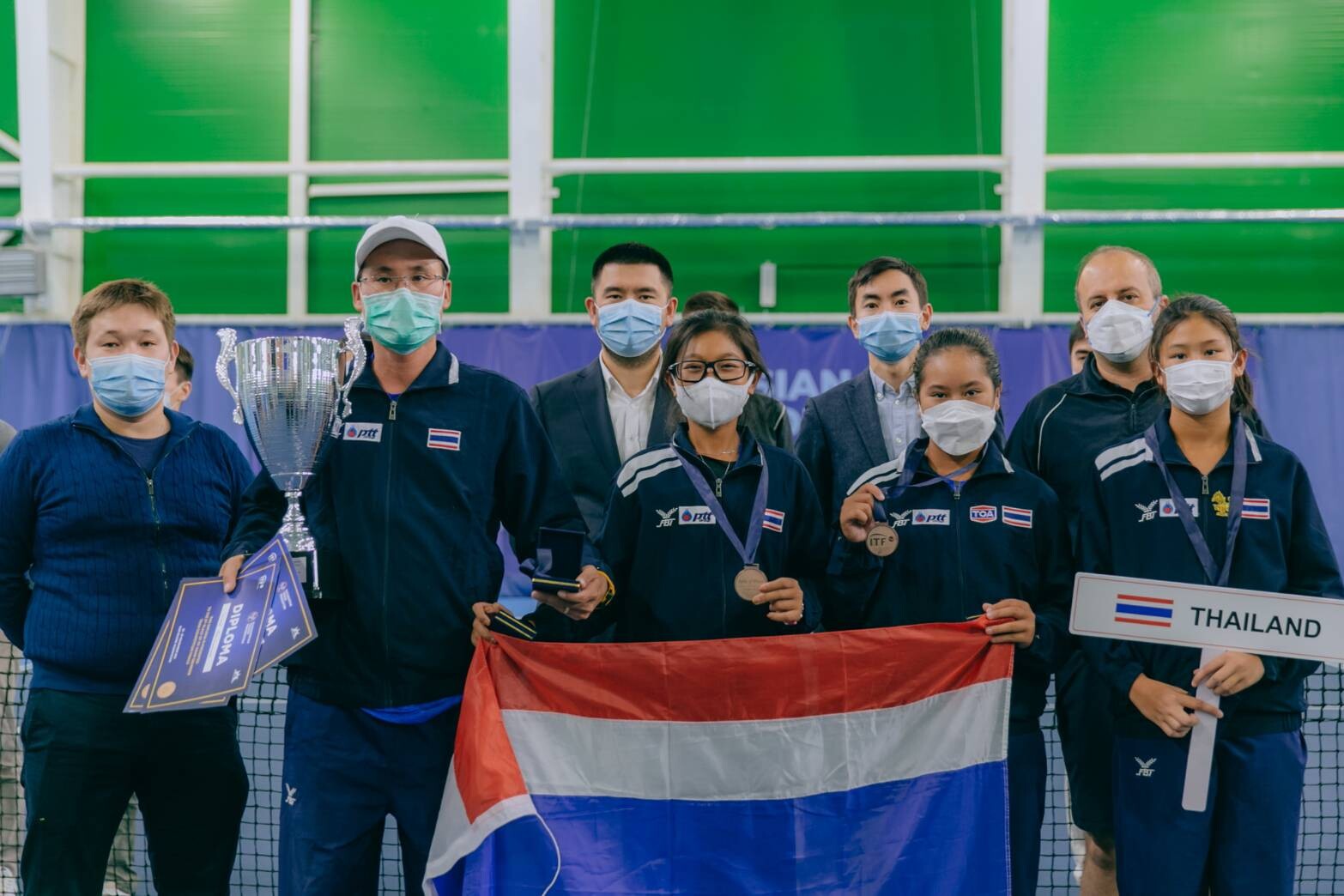 TOA หนุน "จินนี่" เทนนิสเด็กไทย รุ่นไม่เกิน12 ปี คว้าอันดับ 3 ของเอเชีย