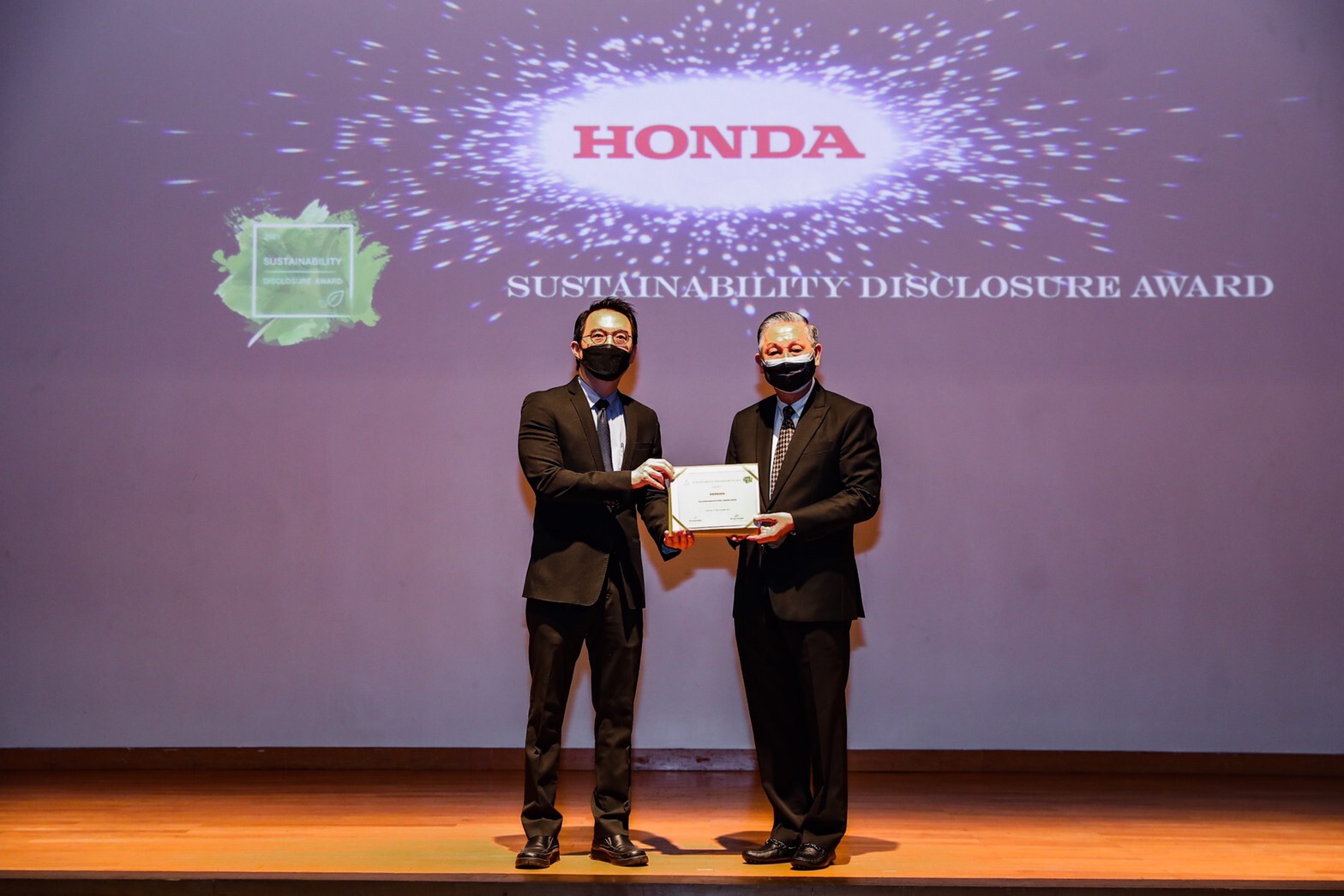 "ฮอนด้า" คว้ารางวัลเกียรติคุณสูงสุด Sustainability Disclosure Award ต่อเนื่อง 3 ปีซ้อน