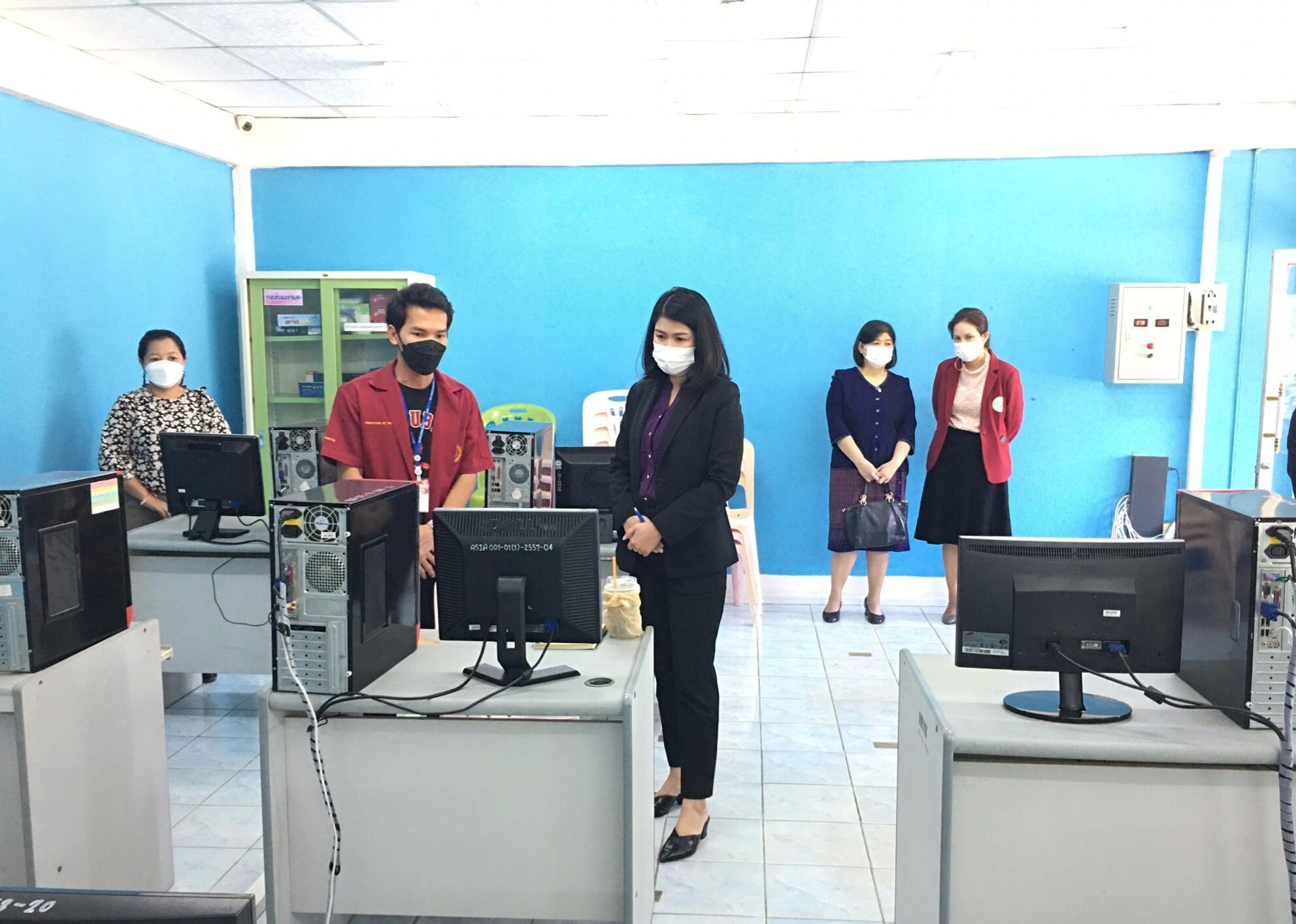 21 ธ.ค. 2564สนพ.ลพบุรี ตรวจความพร้อมศูนย์ทดสอบมาตรฐานฝีมือแรงงาน วิทยาลัยเทคโนโลยีเอเชียลพบุรี