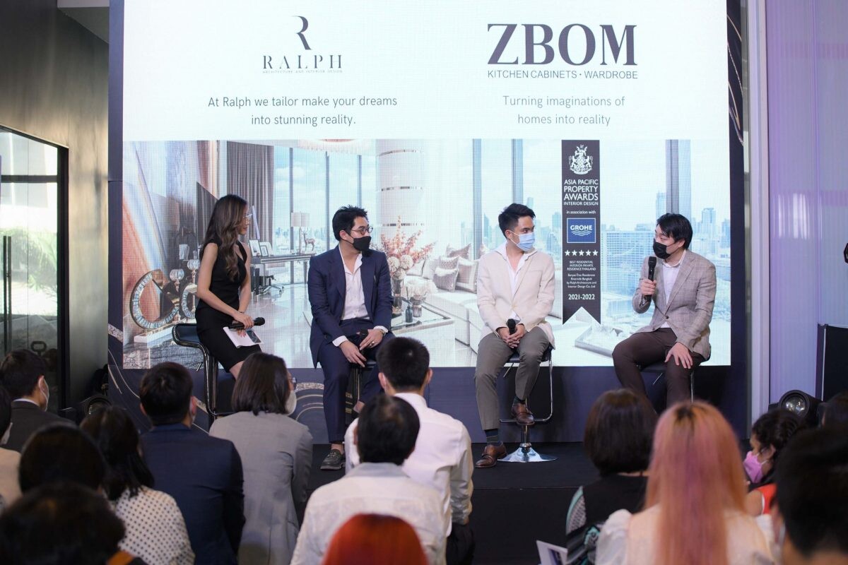 "Ralph Architecture and interior design" เจ้าแรกใน South East Asia เปิดตัว "ZBOM" แบรนด์เฟอร์นิเจอร์ ระดับโลก ตอบโจทย์ไลฟ์สไตล์คนรักการตกแต่งบ้าน