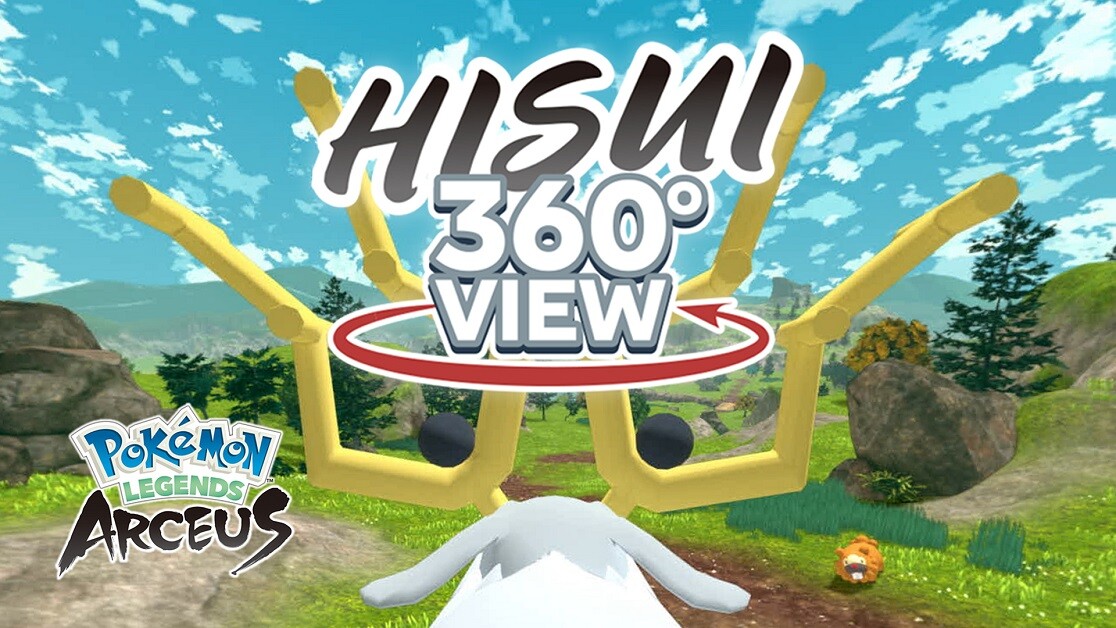 วิดีโอ "HISUI 360?VIEW" ของเกม Pokemon Legends: Arceus เปิดตัวบนช่อง Youtube อย่างเป็นทางการแล้ว มาร่วมตะลุยภูมิภาคฮิซุยและค้นหาโปเกมอนป่ากันเถอะ