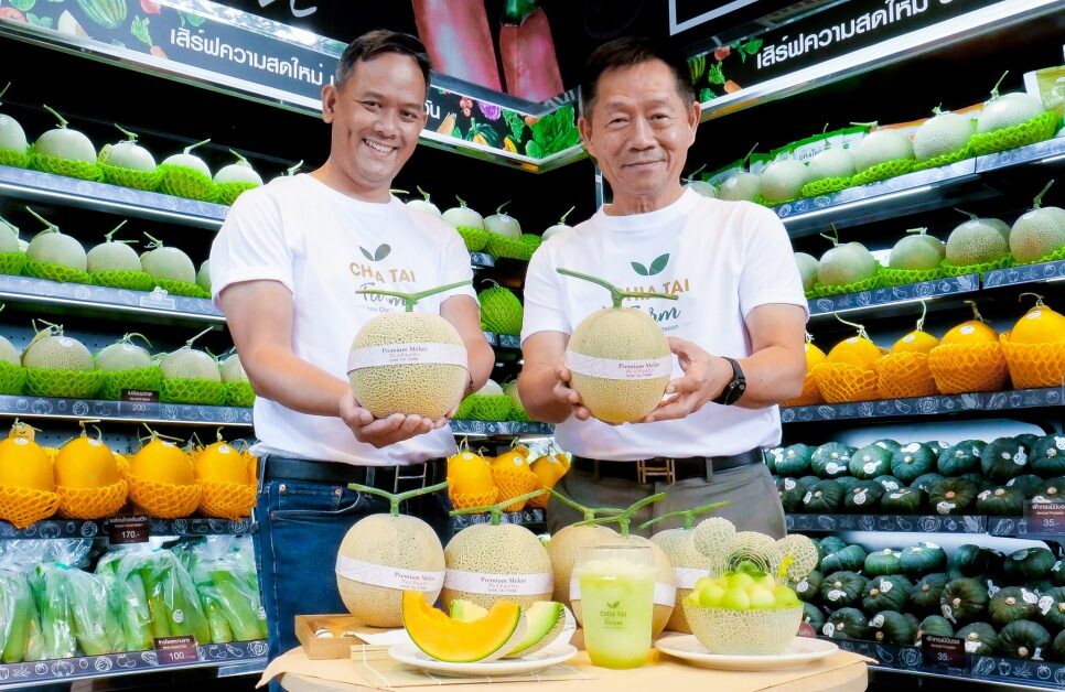 เจียไต๋ฟาร์ม เปิดตัวเมล่อนญี่ปุ่นพรีเมี่ยม 2 สายพันธุ์ใหม่ พร้อมก้าวสู่การเป็น King of Melon ในไทย