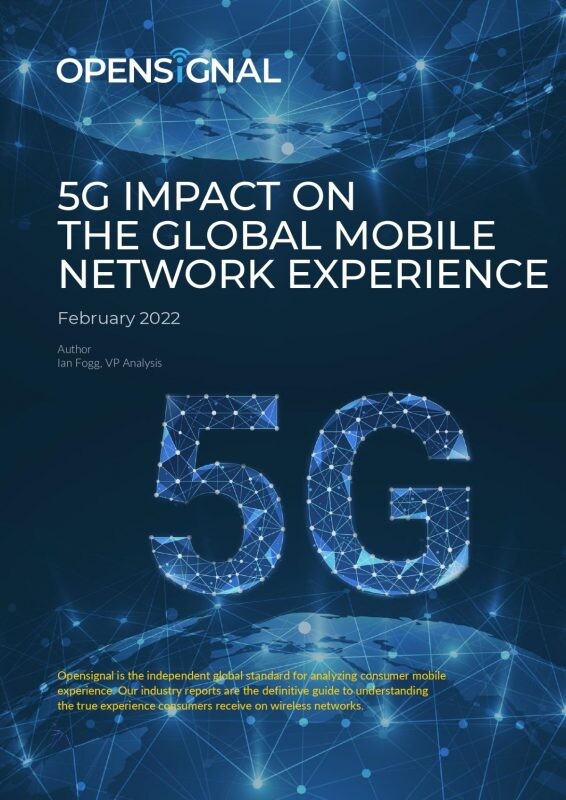 Opensignal unveils "5G IMPACT ON THE GLOBAL MOBILE NETWORK EXPERIENCE" report