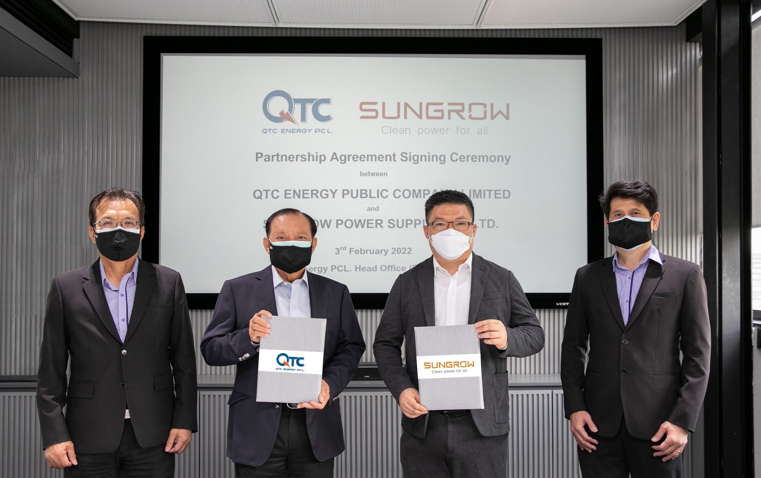QTC จับมือ "SUNGROW" จำหน่าย Solar Inverter