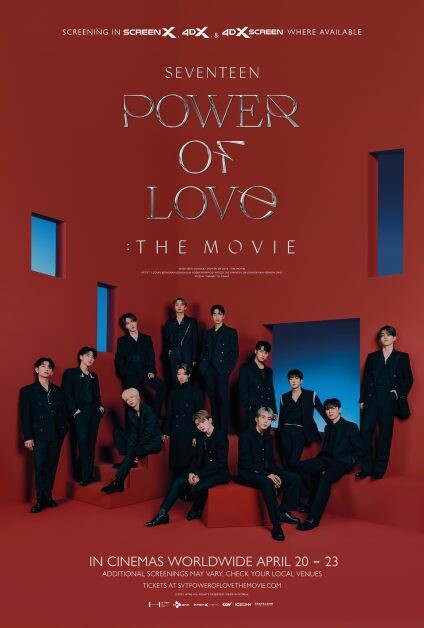 เมเจอร์ ซีนีเพล็กซ์ กรุ้ป ส่งหนังเรื่องแรกของบอยแบนด์ชื่อดัง SEVENTEEN ลงจอ แฟนด้อมชาวไทยเตรียมฟินกับ SEVENTEEN POWER OF LOVE : THE MOVIE  20-23 เมษายน