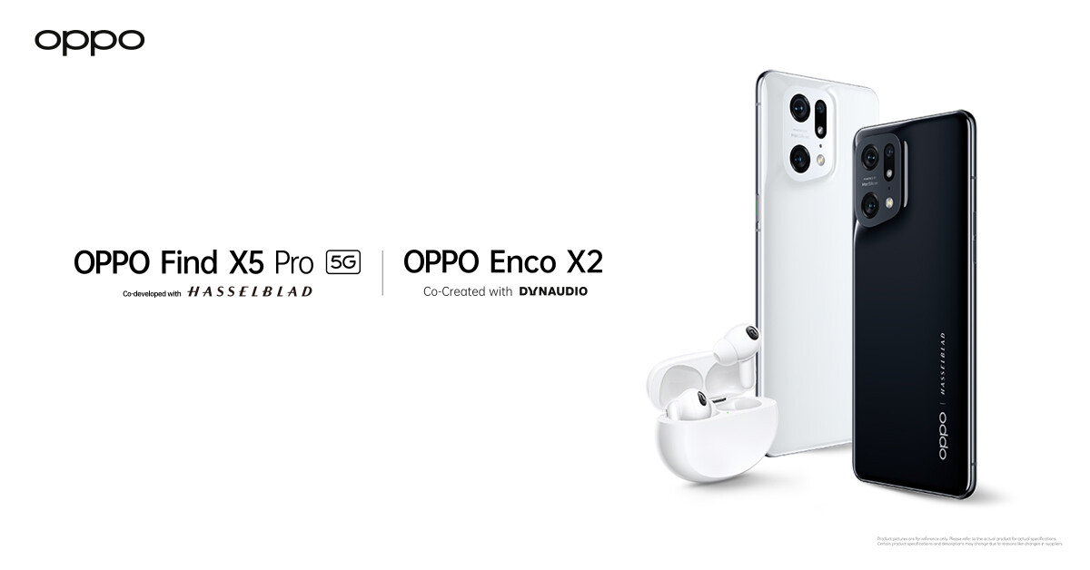 ออปโป้เผยปีนี้ "OPPO Find X5 Pro 5G" จะเปิดตัวพร้อม "OPPO Enco X2" หูฟังไร้สายระดับแฟลกชิป 20 เมษายนนี้!