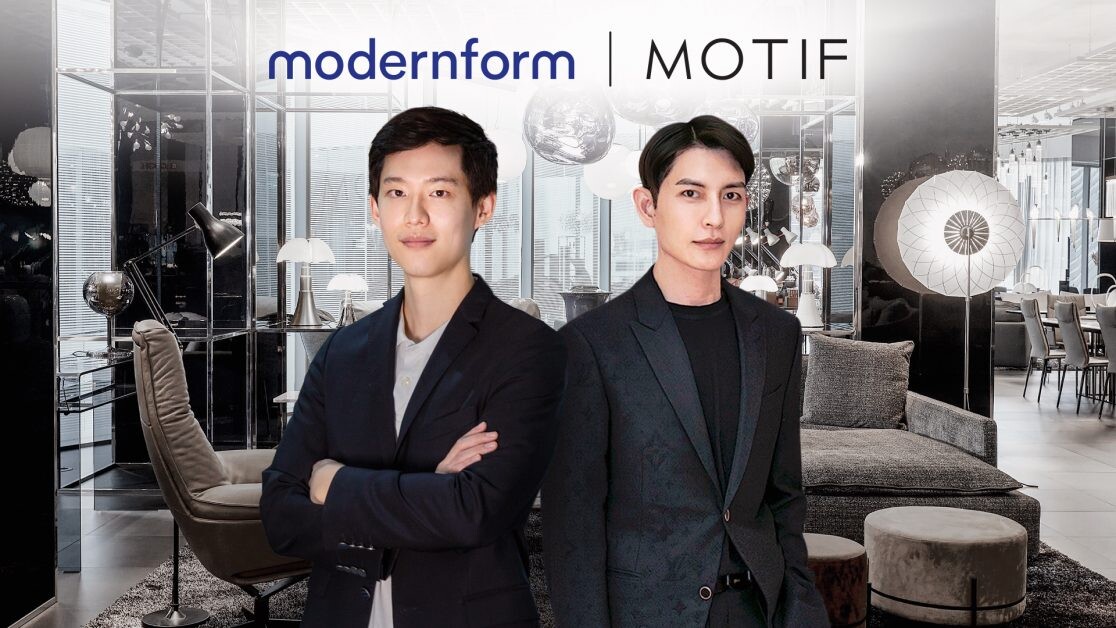Modernform Acquires 60% Stake Through Its Baht 108 Million Investment in MOTIF in Return For an Expansion of Sales and Marketing Opportunity  in the Luxury Furniture Segment