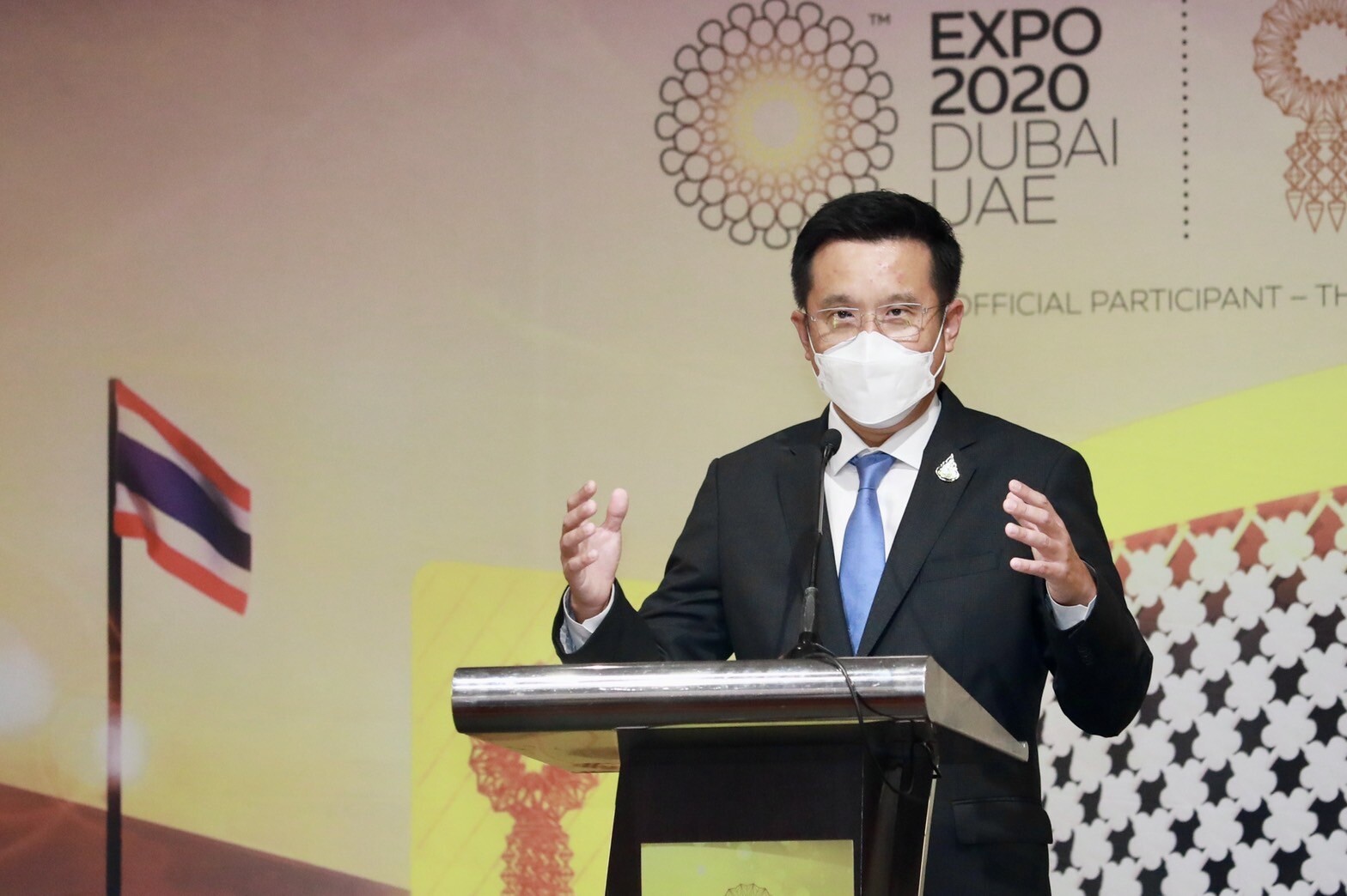 "ชัยวุฒิ" ปลื้มผลงานไทยชิงความนิยมอันดับ 4  ใน World Expo 2020 Dubai