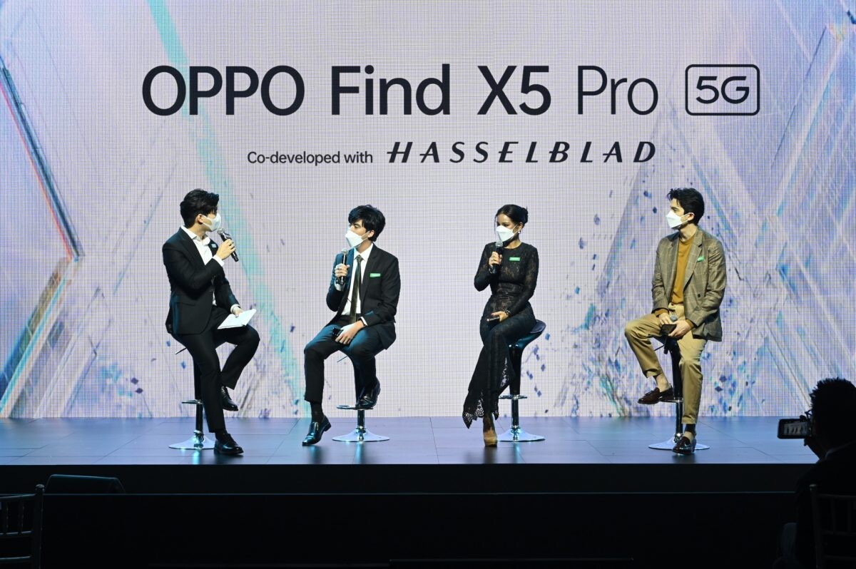 ออปโป้เผยโฉม "OPPO Find X5 Pro 5G" สมาร์ตโฟนแฟลกชิปรุ่นใหม่ ชวนเหล่า OPPO Finder สัมผัสสุดยอดเทคโนโลยีกล้องสู่การปฏิวัติวงการวิดีโอและภาพถ่าย พร้อมดีไซน์ระดับมาสเตอร์พีซ