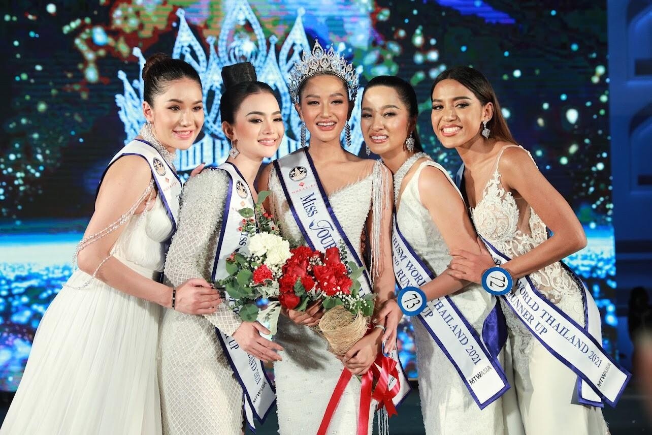 'พัชมน' สาวงามวิทยาลัยนานาชาติ มจพ. คว้า 'Miss Tourism World Thailand