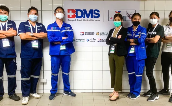 โรงพยาบาลในเครือ BDMS ร่วมสนับสนุนบุคลากรทางการแพทย์