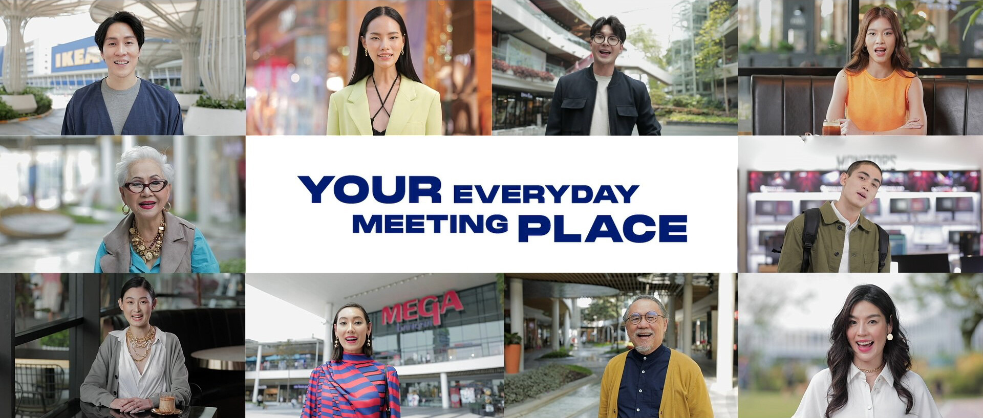 เมกาบางนา ฉลองครบรอบ 10 ปี จัดทำคลิปโฆษณา "Megabangna - Your Everyday Meeting Place"  สะท้อนภาพลักษณ์ความเป็นที่สุดของ Meeting Place ที่ครองใจคนย่านกรุงเทพฯตะวันออก