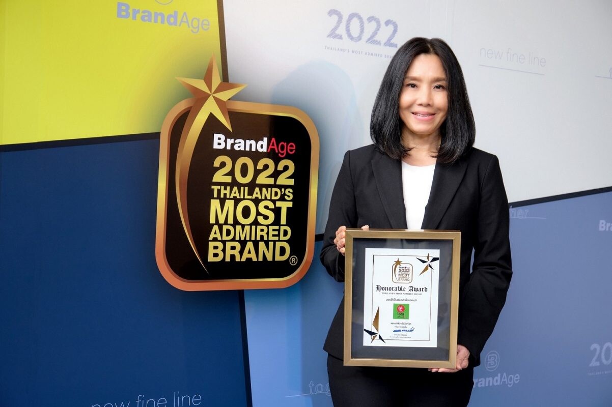 "โออิชิ กรีนที" คว้ารางวัล "2022 Thailand's Most Admired Brand 2022"