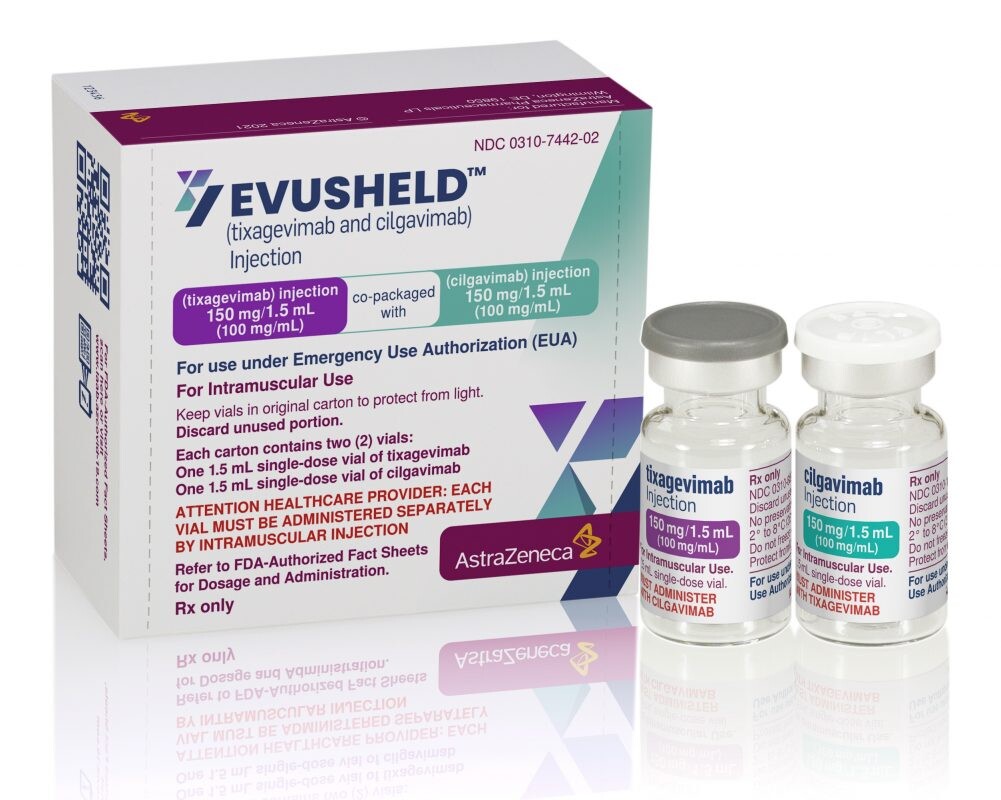 Evusheld สามารถป้องกันการดำเนินโรคของโควิด-19 หรือการเสียชีวิต จากการทดลองระยะที่ 3 แท็คเคิล (TACKLE)