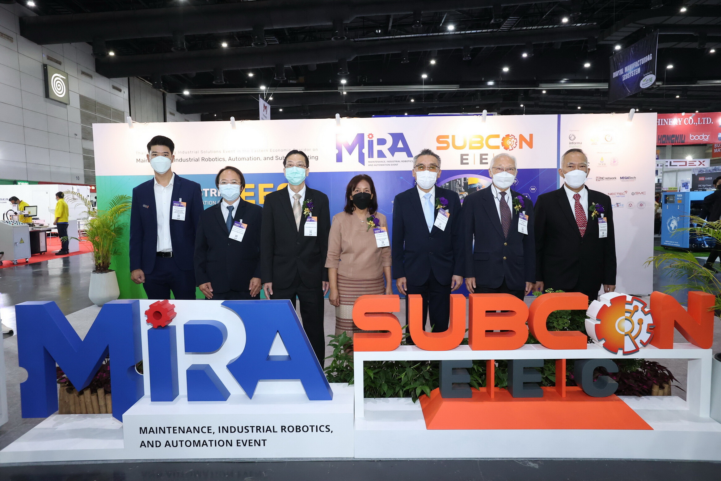งาน MiRA และ Subcon Thailand EECร่วมออกบูทประชาสัมพันธ์และพบปะผู้ประกอบการ
