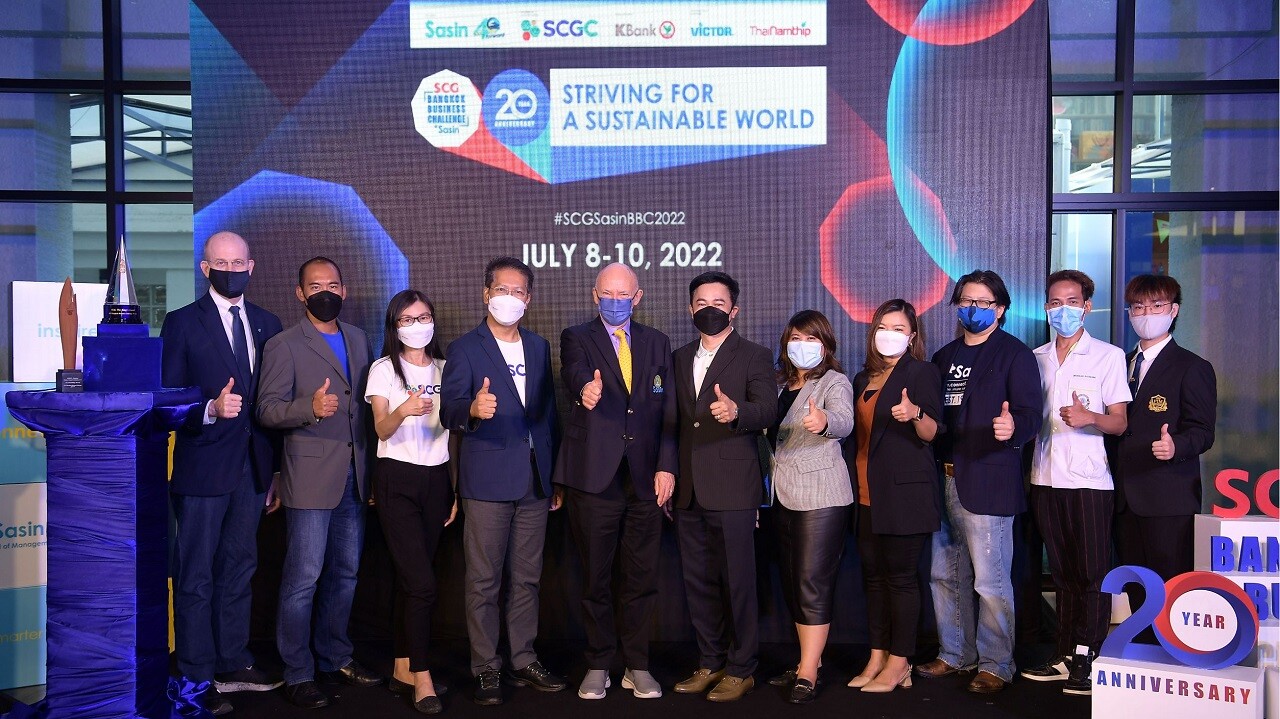 ศศินทร์ และ เอสซีจี เคมิคอลส์ (SCGC) เปิดเวที "SCG Bangkok Business Challenge @ Sasin 2022 - Global Competition" การแข่งขันแผนธุรกิจ Startup ระดับโลก