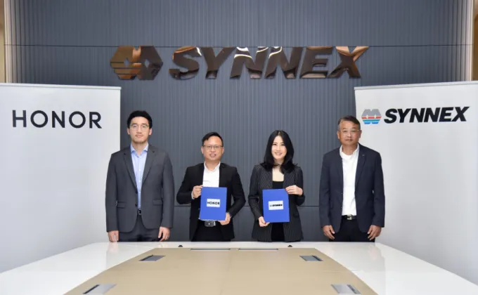 SYNNEX จับมือ HONOR ผู้นำยอดขายสมาร์ทโฟนอันดับ