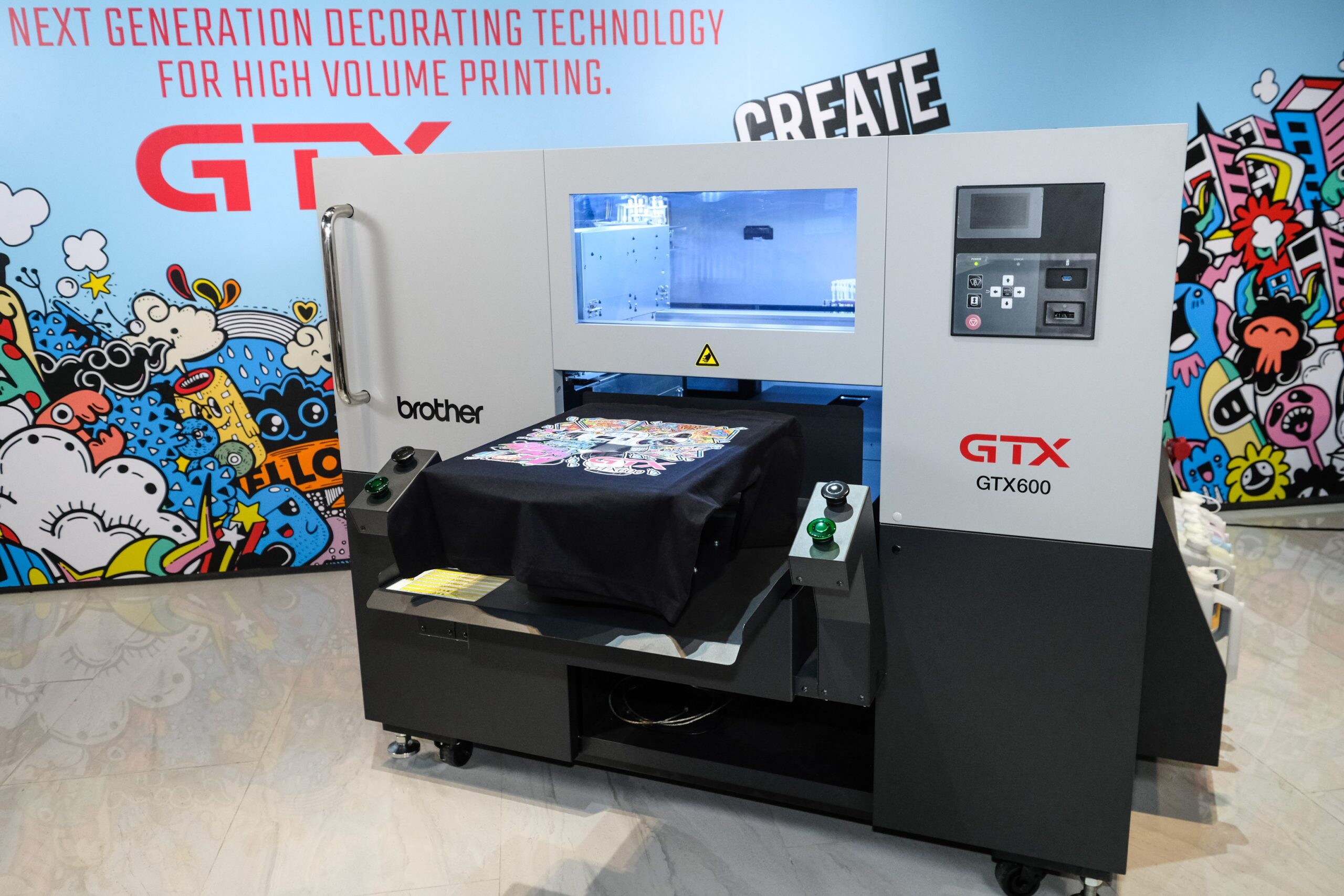 บราเดอร์ นำเข้า 'GTX600' สุดยอดเครื่องพิมพ์ผ้าอุตสาหกรรมระบบดิจิทัลจากญี่ปุ่น หลังกวาดยอดขายในไทยจนครองส่วนแบ่งการตลาดสูงสุด