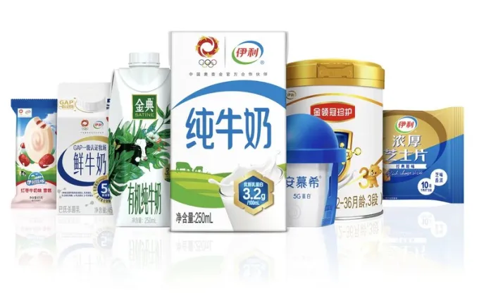 Yili ยังรั้งตำแหน่งแบรนด์ที่ผู้บริโภคเลือกซื้อมากที่สุดในจีน