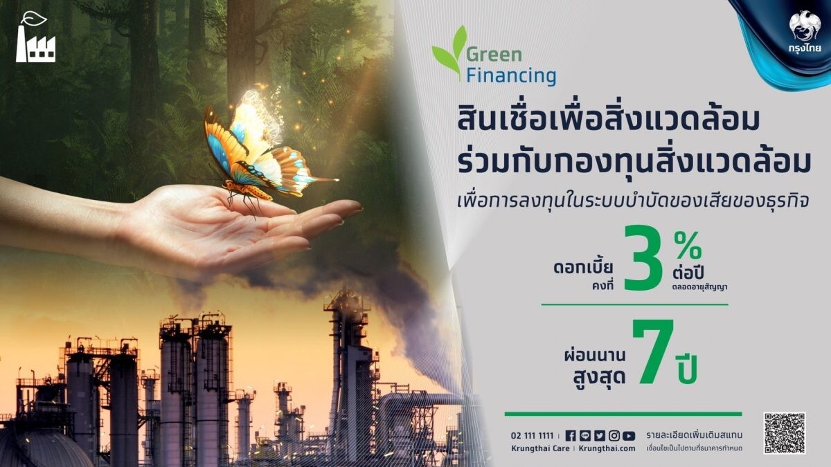 "กรุงไทย" ผนึก "กรมโรงงาน-ส.อ.ท." ขับเคลื่อนเศรษฐกิจด้วย BCG หนุนแปลงเครื่องจักรเป็นทุน ลดใช้พลังงาน ติดปีกเอสเอ็มอีเติบโตยั่งยืน